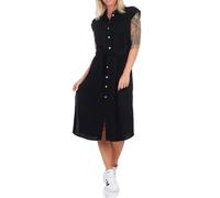 VERO MODA Women's Vmmymilo Sl Calf Shirt Dress WVN Ga, Black, M