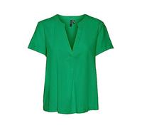 VERO MODA Women's Vmmymilo SS Top WVN Ga, Bright Green, S