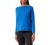 VERO MODA Women's Vmnancy Ls Boatneck Pullover Ga Noos Sweater, Beaucoup Blue, S
