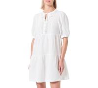 VERO MODA Women's Vmnatali 2/4 Lace Short Dress WVN Ga SPE Keid, Snow White, L