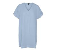 VERO MODA Women's Vmnatali Nia SS Short Dress WVN, Skyway, M