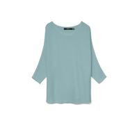 VERO Moda Women's Vmnora 3/4 Boatneck Blouse Noos, Gray Mist, S