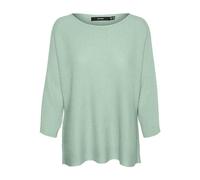 VERO Moda Women's Vmnora 3/4 Boatneck Blouse Noos, Mist Green, S