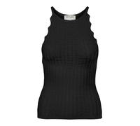 VERO MODA Women's Vmpanama Sl Knit Top VMA Noos, Black, S