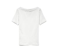 VERO MODA Womens Modal Short Sleeve Top Bright White 10