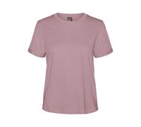 VERO MODA Women's Vmpaula Noos S/S T-Shirt, Nostalgia Rose, M