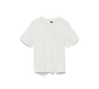 VERO MODA Women's Vmpernille Mette SS Top Box JRS, Snow White, M