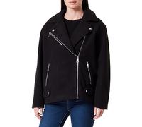 VERO MODA Women's Vmpopemmy Biker Jacket Boos CP Jacket, black, XS