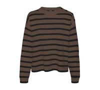 VERO MODA Female Knitted Jumper VMSABA Jumper, Pinecone, M