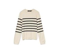 VERO MODA Womens Saba Plain Jumper Birch Black S