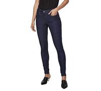Vero Moda Women's Vmseven Nw S Shape Up Jeans Vi500 Noos, Dark Blue Denim, L / 32L