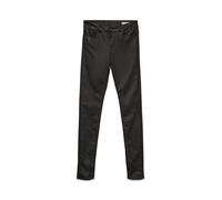 Vero Moda Women's Vmseven Nw S.slim Smooth Coated Pants Slim, Black (Black Detail:coated), 32 L30 Manufacturer size XX-Small UK