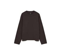 VERO MODA Women's Vmsilje LS O-Neck Boxy Pullover Noos, Chocolate Cake, XL