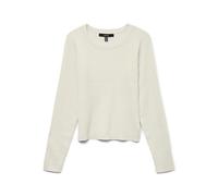 VERO MODA Women's Vmsilje LS O-Neck Cable Pullover Noos, Birch, M