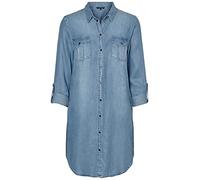 Vero Moda 'Silla' Denim Shirt Dress