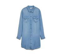 Vero Moda Silla Short Long Sleeve Dress Blue XS Woman