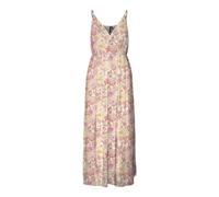 VERO MODA Women's Vmsmilla Singlet Wrap Ankle Dress WVN Ga Summer, Beige, XS