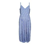 VERO MODA Women's Vmsoney Lace Singlet Calf Dress WVN, Little Boy Blue/Detail:Snow White Lines, M