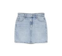 VERO MODA Womens Vmtessa Hr Short DNM Mix Ga Noos Denim Skirt, Azure, XL UK