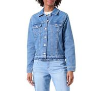 VERO MODA Women's Vmtine Ls Slim Fold Down Jacket Vi3371, Light Blue (Light Blue Denim), XS
