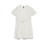 VERO MODA Womens Vmtrine SS Short Lace Dress WVN Noos, Snow White, S UK
