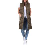 Vero Moda Women's Vmuppsala 3-4 Waistcoat Noos Jacket, Dark Olive, L
