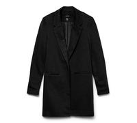 Vero Moda Womens Vmverina Long Blazer, Black, 6 UK