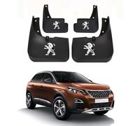 VeroCh 4 Pcs Car Front Rear Fender Splash Guards, For Peugeot 3008 2016-2020 Waterproof Wear-resistant Mud Flaps Wheel Auto Styling Accessories,A