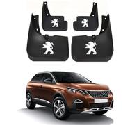 VeroCh 4 Pcs Car Front Rear Fender Splash Guards, For Peugeot 3008 2016-2020 Waterproof Wear-resistant Mud Flaps Wheel Auto Styling Accessories,B