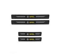 VeroCh 4PCS Car Sill Protectors Sticker,For OPEL Astra g j h k Insignia Vectra c Zafira b,Bumper Trunk Kick Plates Non Slip Scuff Guard Anti Scratch Accessories