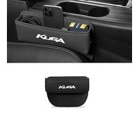 VeroCh Car Interior Front Seat accessories Pu Leather Slit Gap Storage Bag Holder, for Ford Kuga MK1 MK2 MK3 1 2 3 2009 2010 2011 2014 2015 2016 Crevice Organizer Box,A
