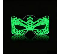 VEROHY LED Visor Glasses, 7 Colors 4 Flash Modes Wireless Light Up Glasses