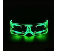 VEROHY LED Visor Glasses, 7 Colors 4 Flash Modes Wireless Light Up Glasses