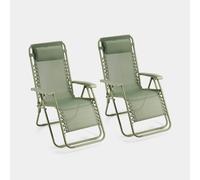 Verona Sage Green Zero Gravity Chair - Set of 2