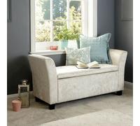 Verona Window Seat Fabric White