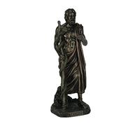 VERONESE Asclepius Greek God of Medicine Bronze Finish Statue