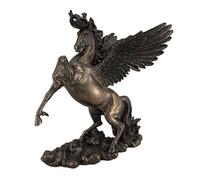 Veronese Bronzed Finish Winged Horse Pegasus Statue Amazing Detail