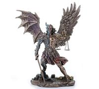 Veronese Design 10 1/4" Judgement of The Nephilim Resin Statue Antique Bronze Finish