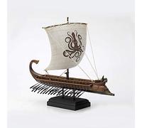 Veronese Design 10 1/4" Tall Cast Resin Greek Kraken Sail Triremes Statue Figurine Ship Replica