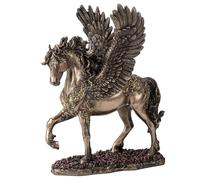 Veronese Design 10 5/8 Inch Divine Pegasus Winged Horse Cold Cast Resin Statue Bronze Finish Animal Sculpture