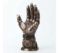 Veronese Design 10 Inch Steampunk Gauntlet of Goodwill Resin Sculpture Cold Cast Bronze Finish