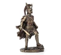 Veronese Design 12 Inch Alexander The Great Antique Bronze Finish Greek Roman Warrior Statue