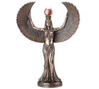 Veronese Design 13 3/8 Inch Isis The Egyptian Goddess of Magic and Wisdom Cold Cast Resin Bronze Finish Sculpture