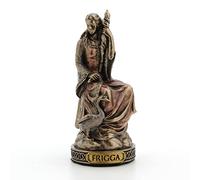 Veronese Design 3 1/8 Inches Frigga The Norse Goddess of Marriage Hand Painted Bronze Finish Polyresin Miniature Figurine