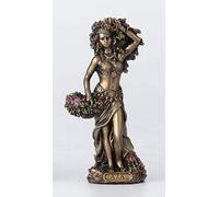 Veronese Design 3 3/4 Inch Aja Santeria Orisha of Forest and Herbs Hand Cast Resin Painted Bronze Finish Statue Home Decor