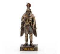 Veronese Design 3 3/8 Inch Ra The Sun God Resin Miniature Hand Painted Bronze Finish Figurine