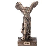Veronese Design 3 3/8 Inch Winged Nike of Samothrace Resin Greek Figurine Hand Painted Museum Collectible