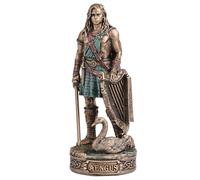 Veronese Design 3 5/8 Inch Aengus The Irish God of Youth and Inspiration Polyresin Hand Painted Bronze Finish Home Decor Miniature Figurine Collectible