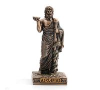 Veronese Design Asclepius Greek God of Medicine Resin Hand Painted Miniature Figurine