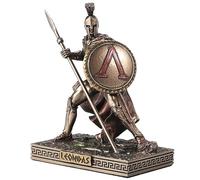 Veronese Design 3 Inch King Leonidas of Sparta Resin Miniature Figurine Hand Painted Bronze Finish
